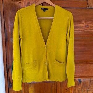 Banana Republic Women’s Mustard Cardigan Large L